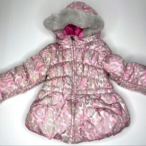 ZeroXposur Pink Animal Print Fleece Lined Jacket